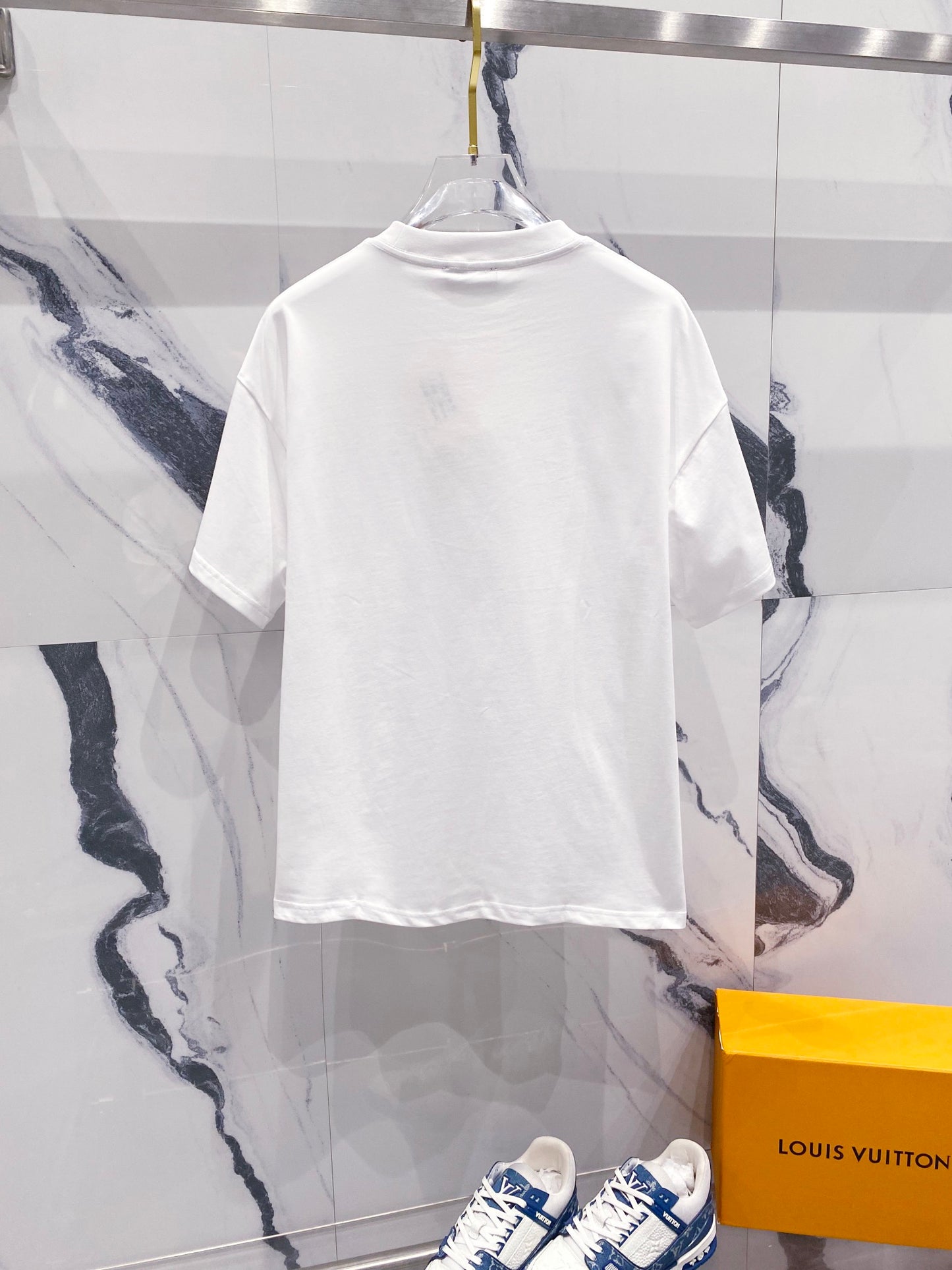 Balmain - T-shirt avec logo imprimé en relief Blanc