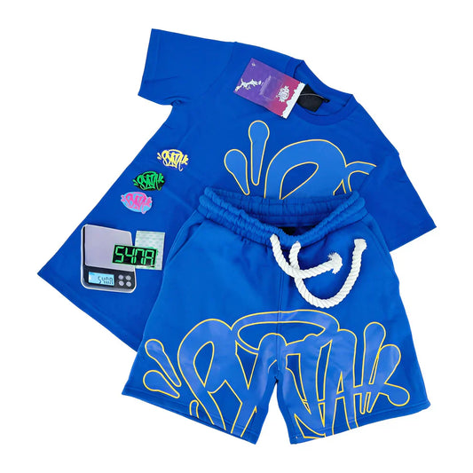 Syna World Full Short Set - Navy Blue