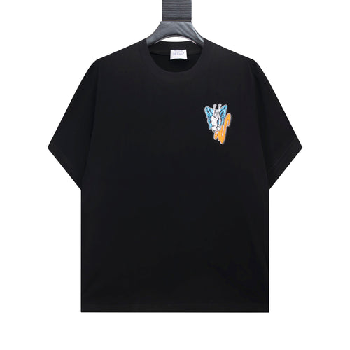 OFF-WHITE - T-shirt Off-White x Cartoon Characters à motif avant et graphique emblématique au dos Noir