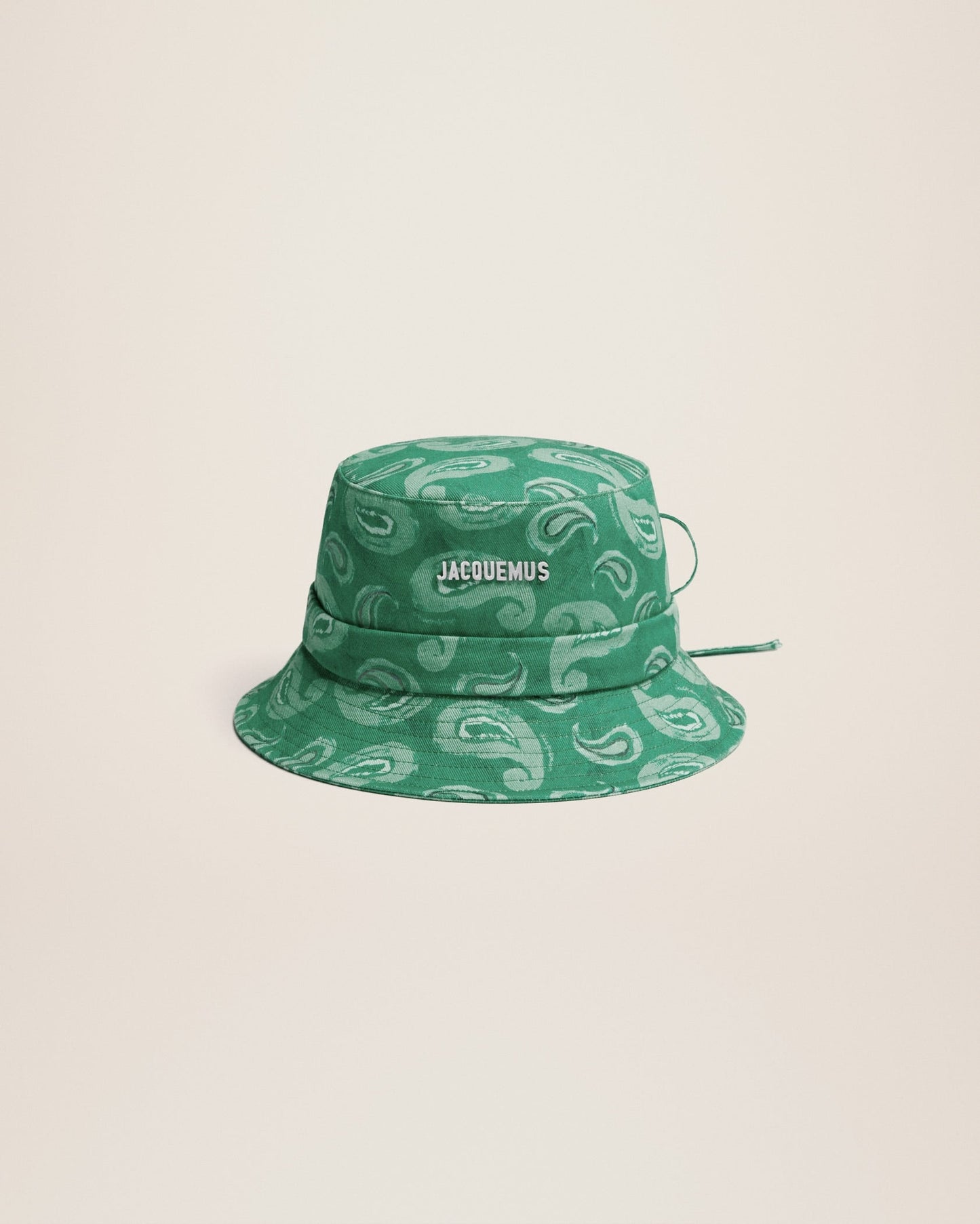 Le bob Gadjo Imprimé Pop Vert Paisley