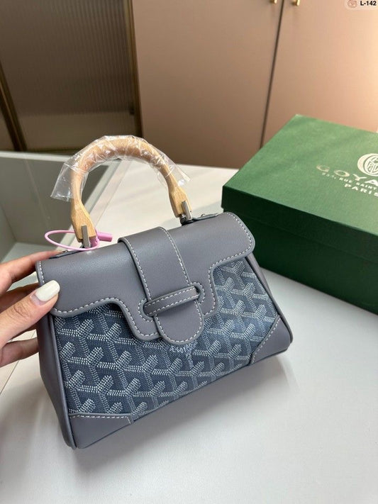 Goyard - Saigon Mini Gris et Bleu
