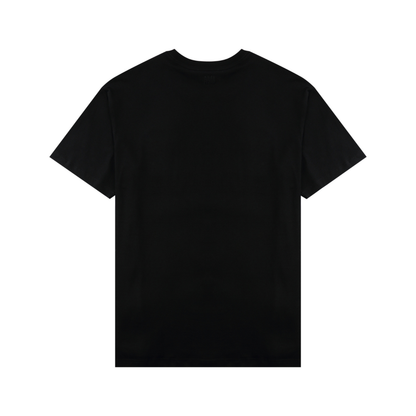 T-shirt Ami Paris Noir Cœur Rouge