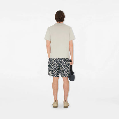Burberry - T-shirt en coton à logo corde Sail