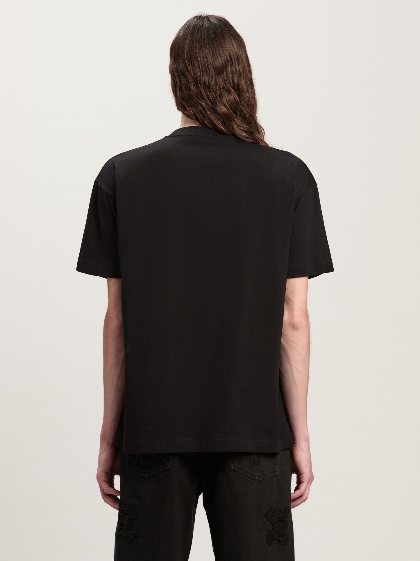 Palm Angels - T-shirt Monogram Spray City New York Noir