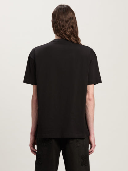 Palm Angels - T-shirt Monogram Spray City New York Noir