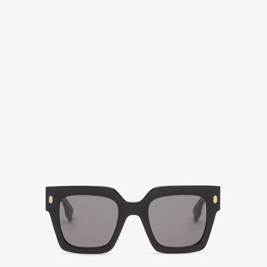 Fendi - Lunettes De Soleil Fendi Roma Noir
