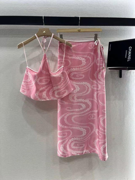 Chanel - Ensemble Haut & Bas Coco Chanel Beach