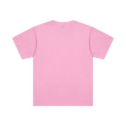 T-shirt Ami Paris Rose Coeur Rose Little