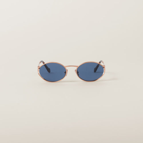 Miu Miu - Lunettes de soleil Miu Miu Logo Verres Bleus