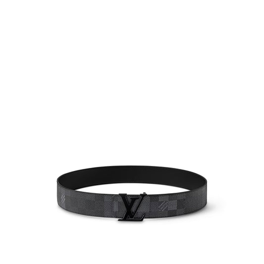 Louis Vuitton - Ceinture LV Initiales Damoflage 40 mm réversible