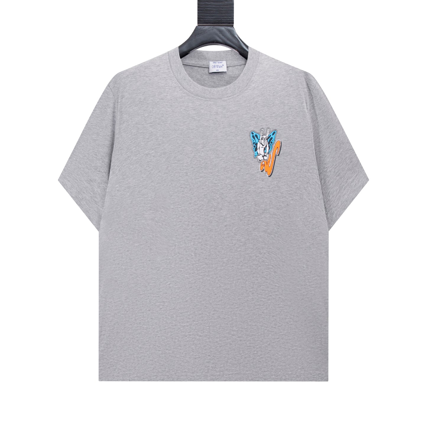 OFF-WHITE - T-shirt Off-White x Cartoon Characters à motif avant et graphique emblématique au dos Gris