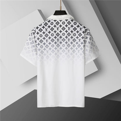 Louis Vuitton - Chemise manches courtes logo LV Blanc
