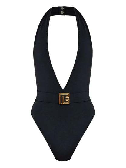 Balmain - Maillot de bain à logo Noir