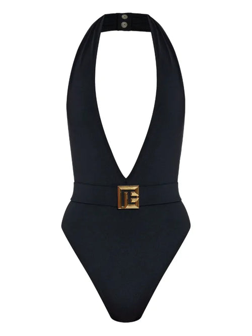 Balmain - Maillot de bain à logo Noir