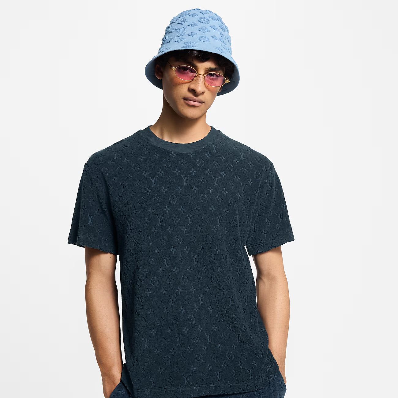Louis Vuitton - Ensemble SHORT + T-SHIRT Monogram en French Terry