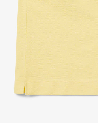 Lacoste - Polo L.12.12 classic fit imprimé signature Jaune