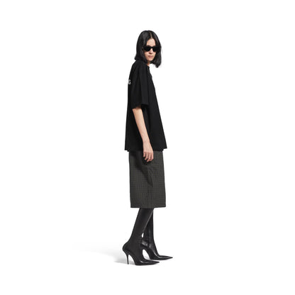 Balenciaga - T-SHIRT BALENCIAGA BACK FIT MEDIUM NOIR