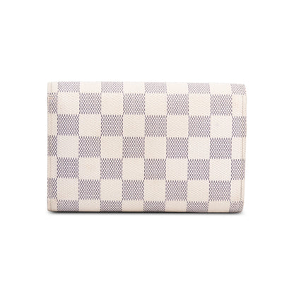 Louis Vuitton Damier Azur Alexandra Flap Wallet