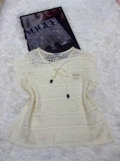 Chanel - T-shirt Gris/Rose/Jaune/Bleu