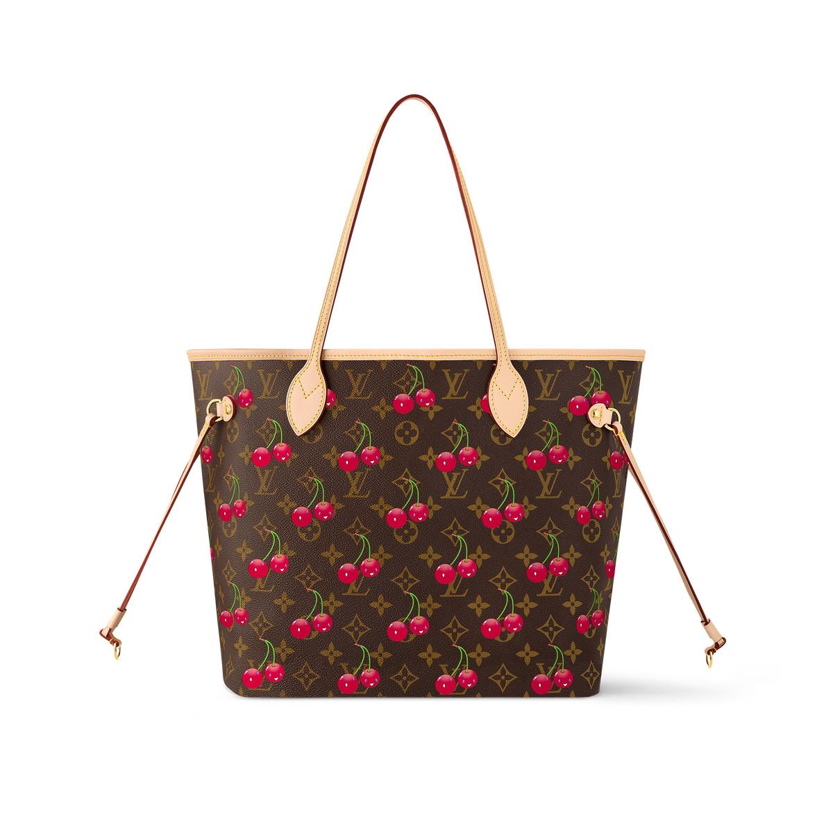 Louis Vuitton - Sac Neverfull cherry