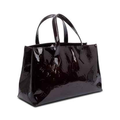 Louis Vuitton Amarante Monogram Vernis Wilshire PM