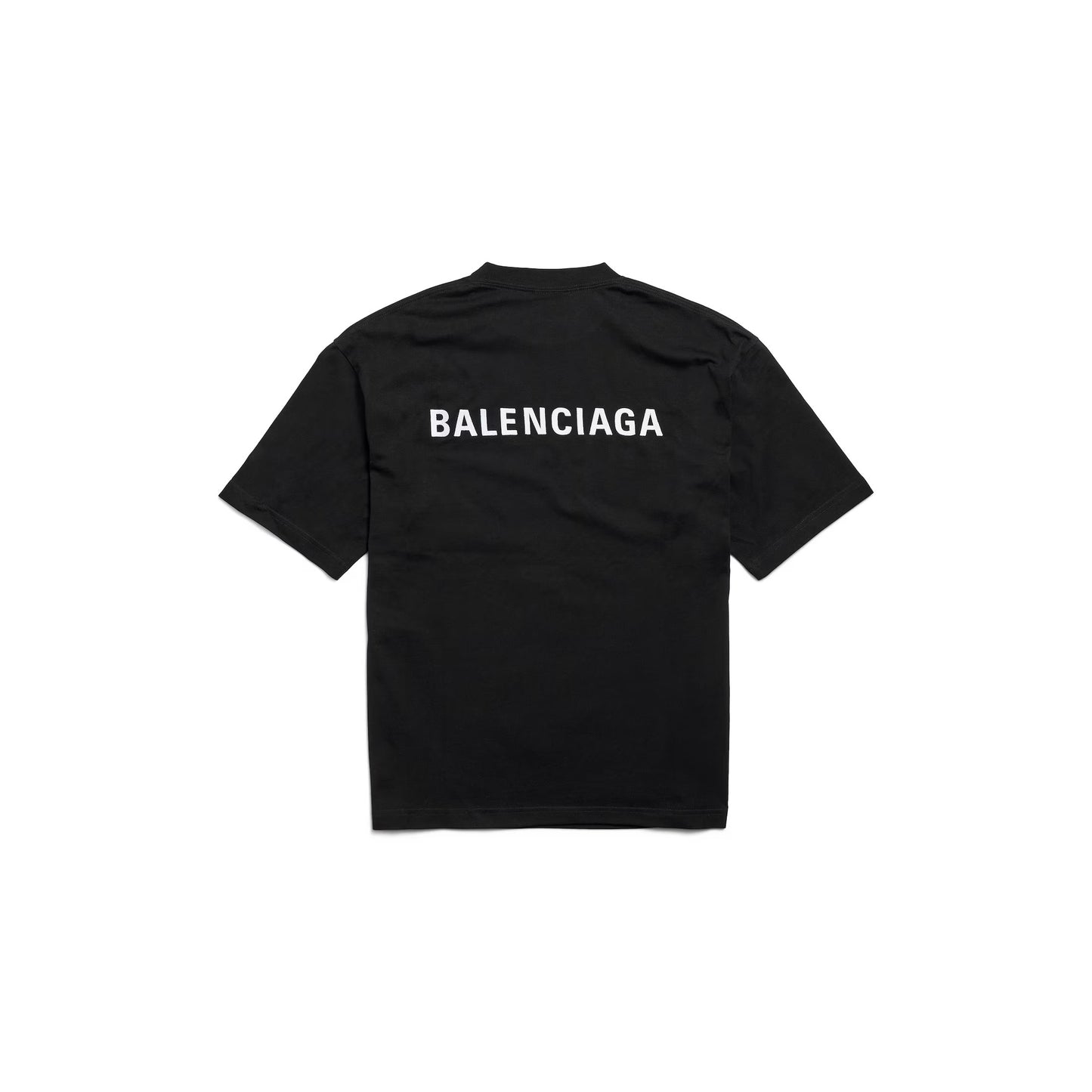 Balenciaga - T-SHIRT BALENCIAGA BACK FIT MEDIUM NOIR