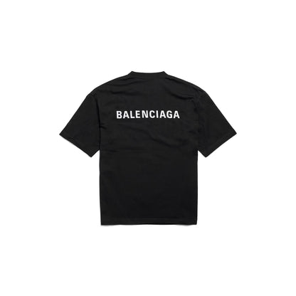 Balenciaga - T-SHIRT BALENCIAGA BACK FIT MEDIUM NOIR