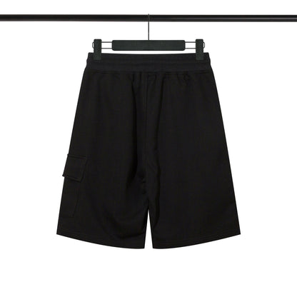 C.P Company - Shorts en coton avec poche latérale - Noir
