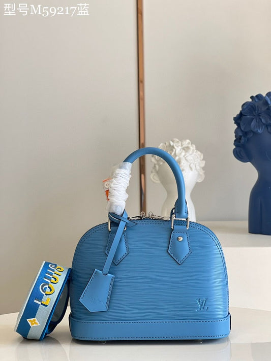 Louis Vuitton - Sac Alma BB Bleu II
