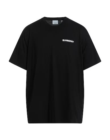 Burberry - T-shirt en coton Noir