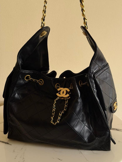 Chanel - Sac à bandoulière 34cm avec logo Doré (6 coloris)