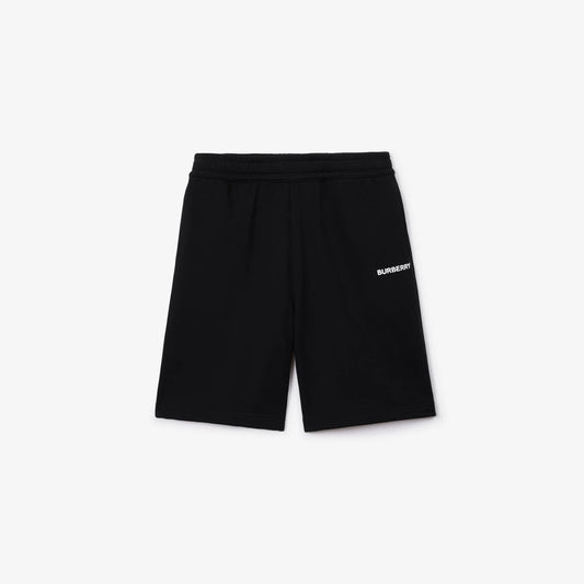 Burberry - Short en coton Noir