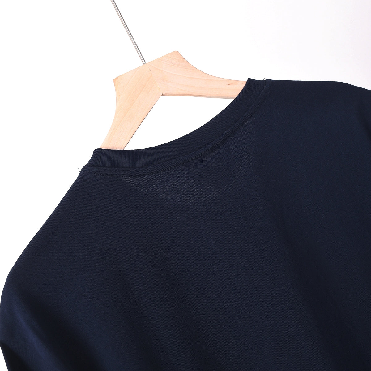 Lacoste - T-shirt en coton Logo Iconique Bleu Marine
