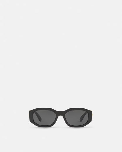 Versace - Lunettes De Soleil Médusa Biggie Noir / Or