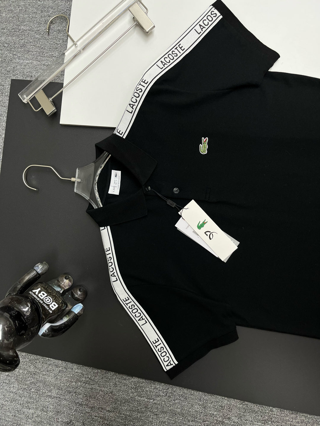 Lacoste - Polo Lacoste Élégance Sportive Noir
