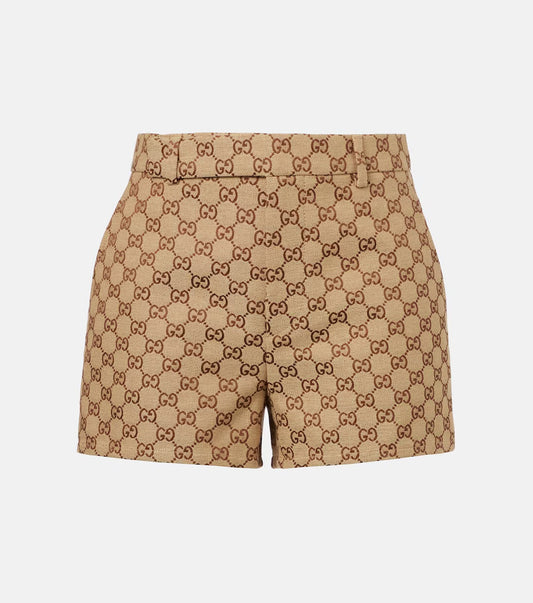 Gucci - Short en toile GG