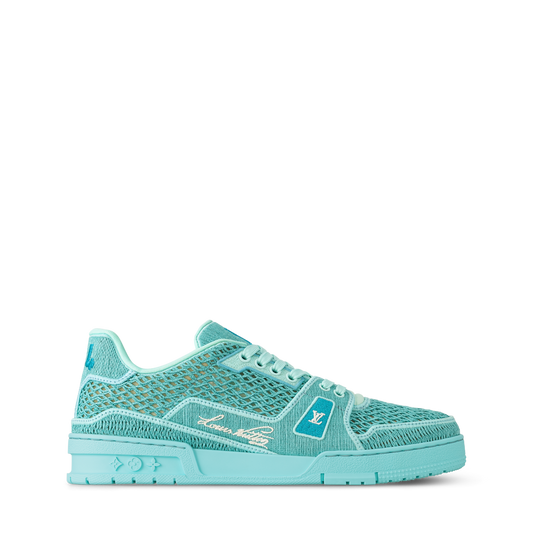 Louis Vuitton -  LV Trainer Bleu Turquoise