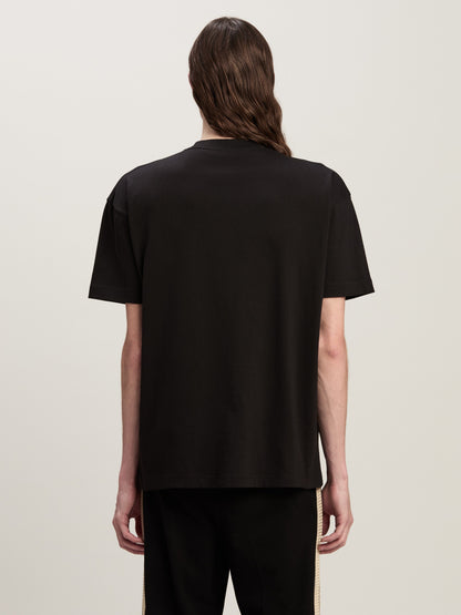 Palm Angels - T-shirt Monogram Spray City Paris Noir