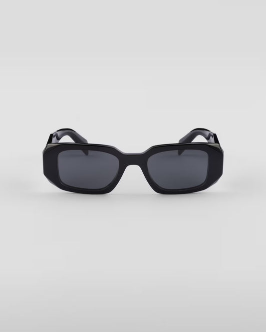 Prada - Lunettes De Soleil Prada Symbole Verres Gris Ardoise