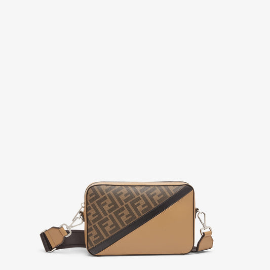 Fendi - Sac Camera Fendi Diagonal Marron