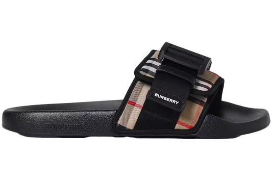 Burberry - Cameron Clip Sandal Beige/Noir