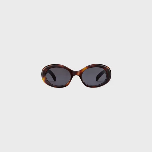 Celine - Lunettes De Soleil Triomphe 01 en Acétate Blonde Havana