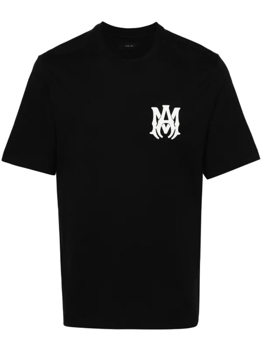 Amiri - T-shirt en coton à logo imprimé Noir