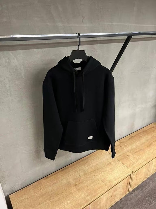 Dior - Sweat à capuche brodée Christian Dior Noir