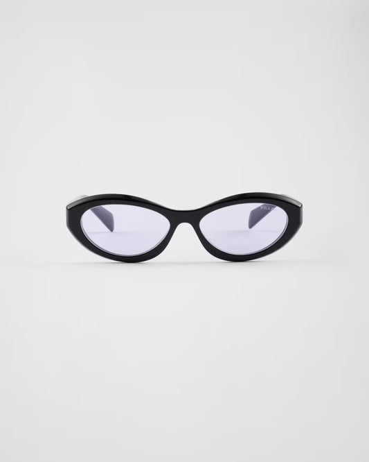 Prada - Lunettes De Soleil Prada Symbole Fines Verres Lavande