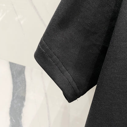 Balmain - T-shirt avec logo imprimé en relief Noir