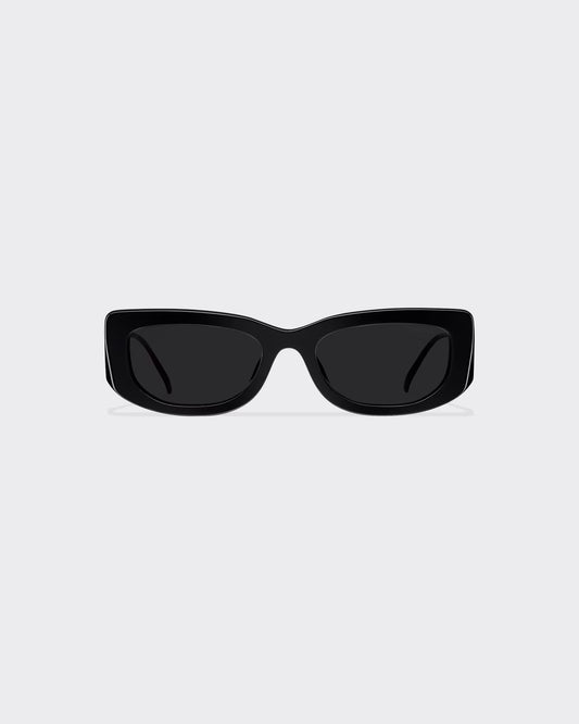 Prada - Lunettes De Soleil avec logo triangulaire Verres Gris Ardoise