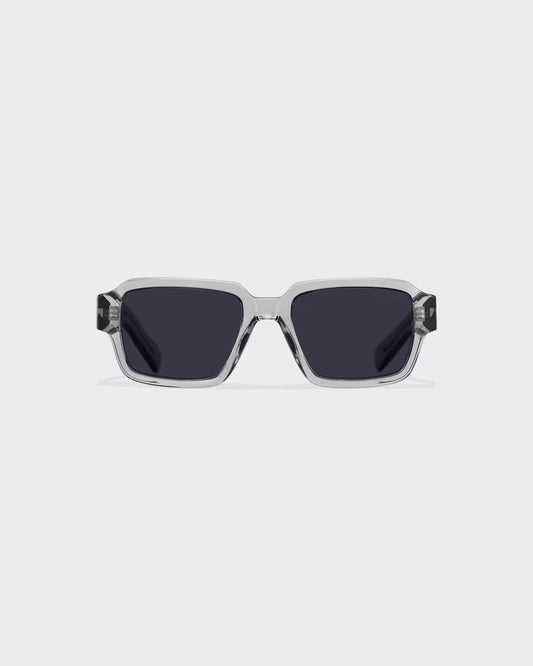 Prada - Lunettes De Soleil avec logo Prada Verres Carbone Cristal