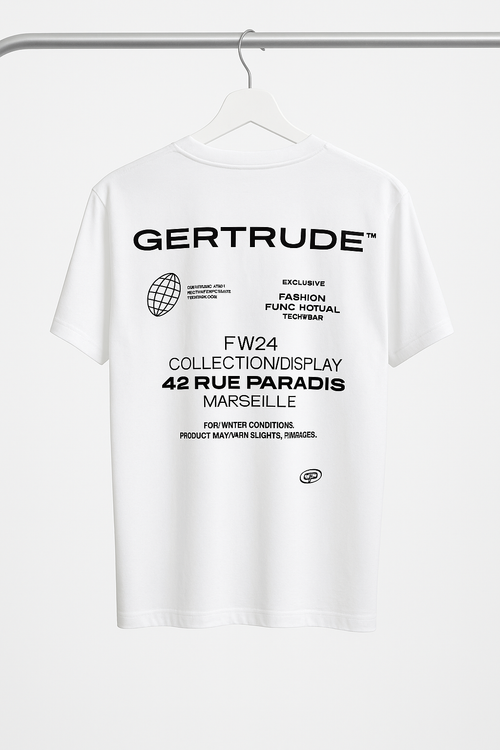 T-shirt Gertrude Blanc