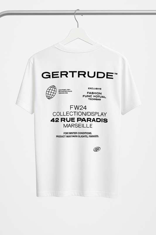 T-shirt Gertrude Blanc